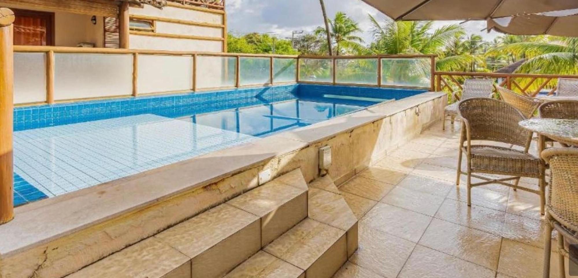 Moderno 1 Quarto Dentro Da Vila Praia do Forte Bagian luar foto