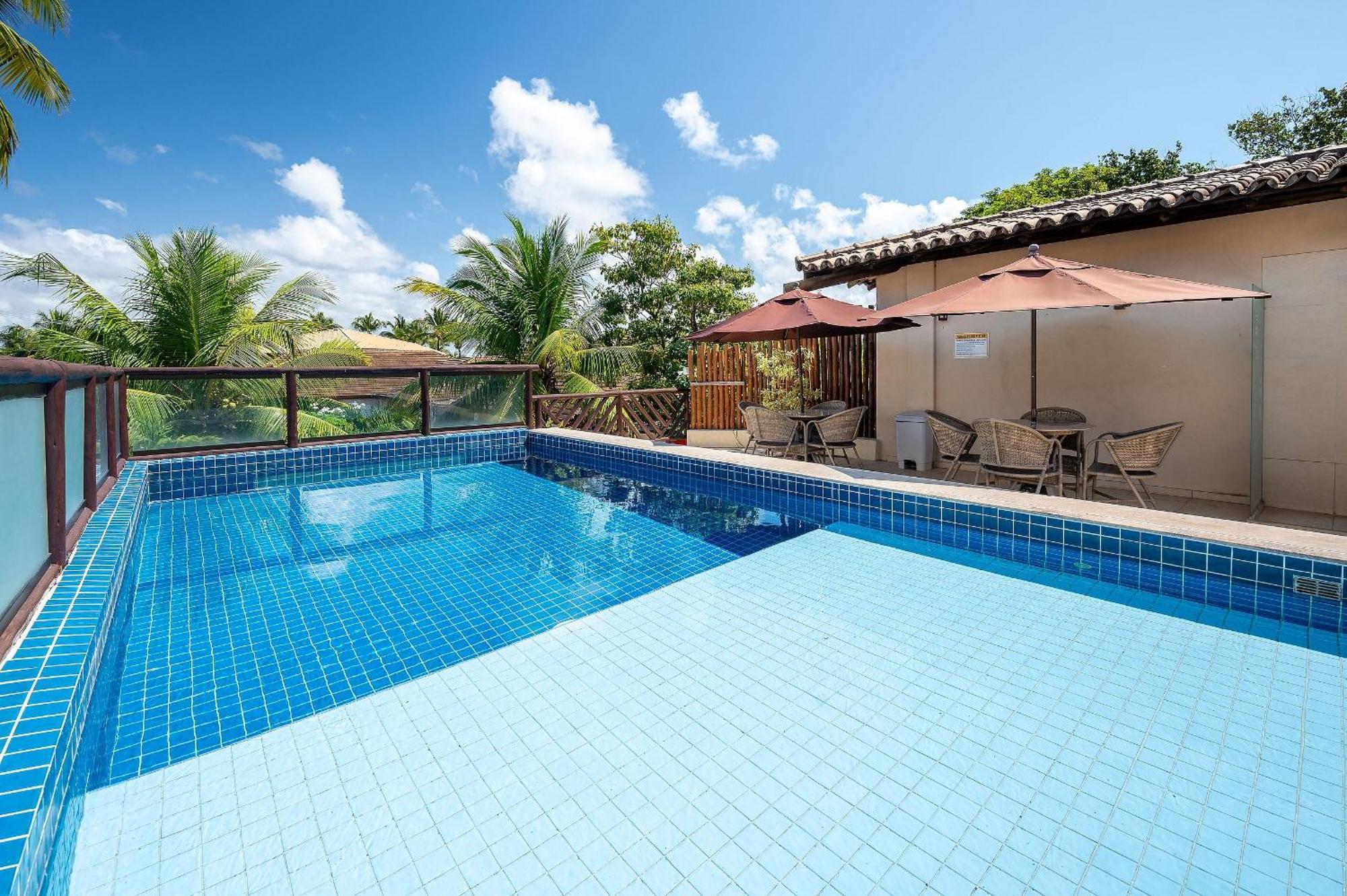 Moderno 1 Quarto Dentro Da Vila Praia do Forte Bagian luar foto