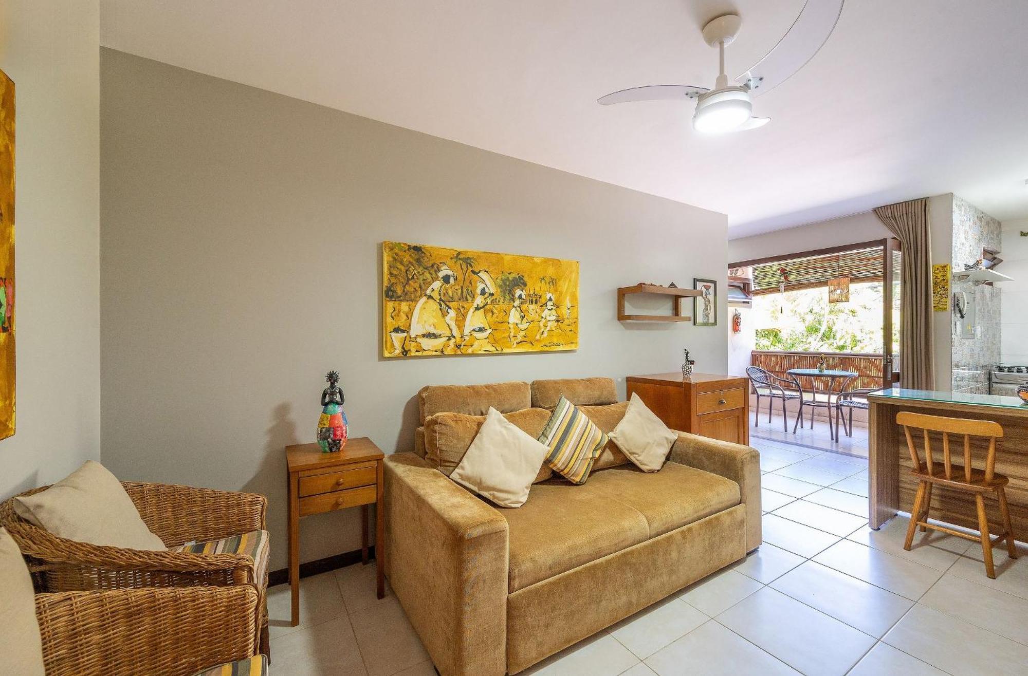 Moderno 1 Quarto Dentro Da Vila Praia do Forte Bagian luar foto